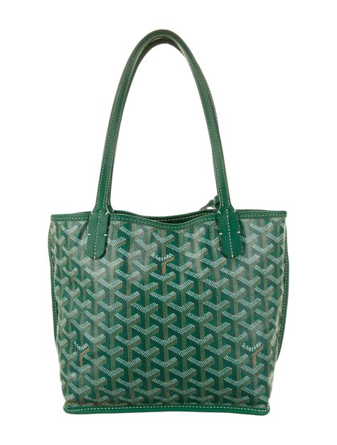 goyard tote bag details